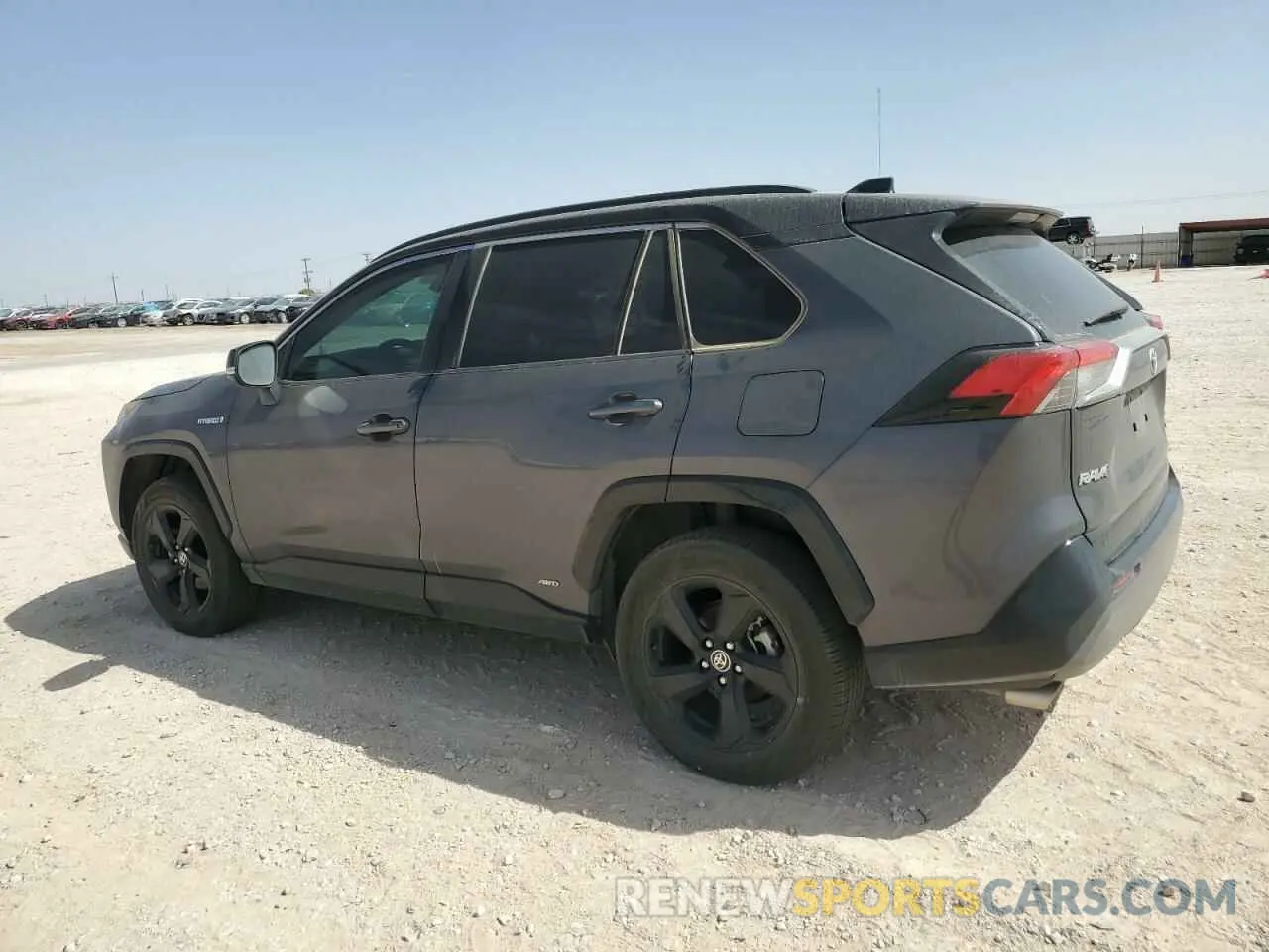 2 Photograph of a damaged car JTMEWRFV5LJ047244 TOYOTA RAV4 2020