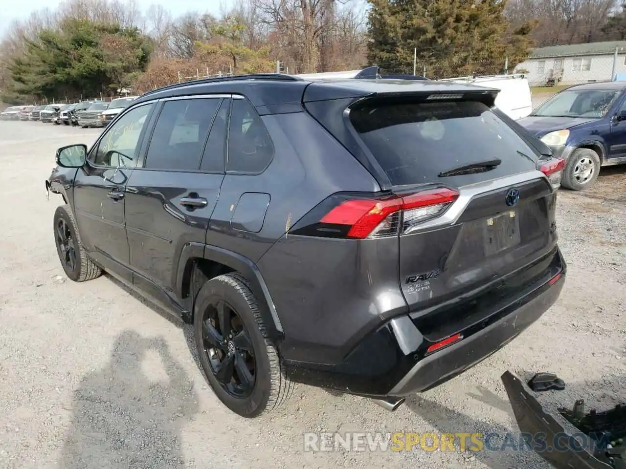 3 Photograph of a damaged car JTMEWRFV6LJ038990 TOYOTA RAV4 2020