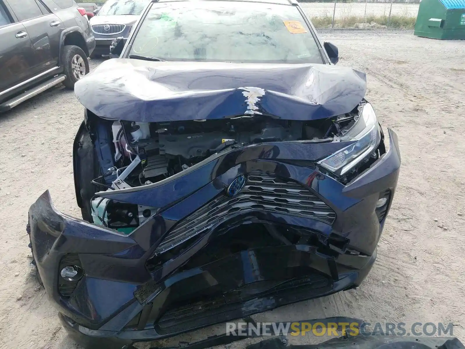 9 Photograph of a damaged car JTMEWRFV6LJ041808 TOYOTA RAV4 2020