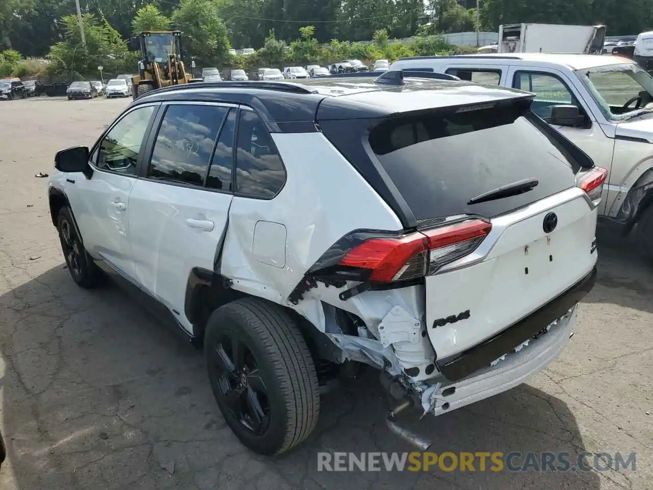 3 Photograph of a damaged car JTMEWRFV7LJ029473 TOYOTA RAV4 2020