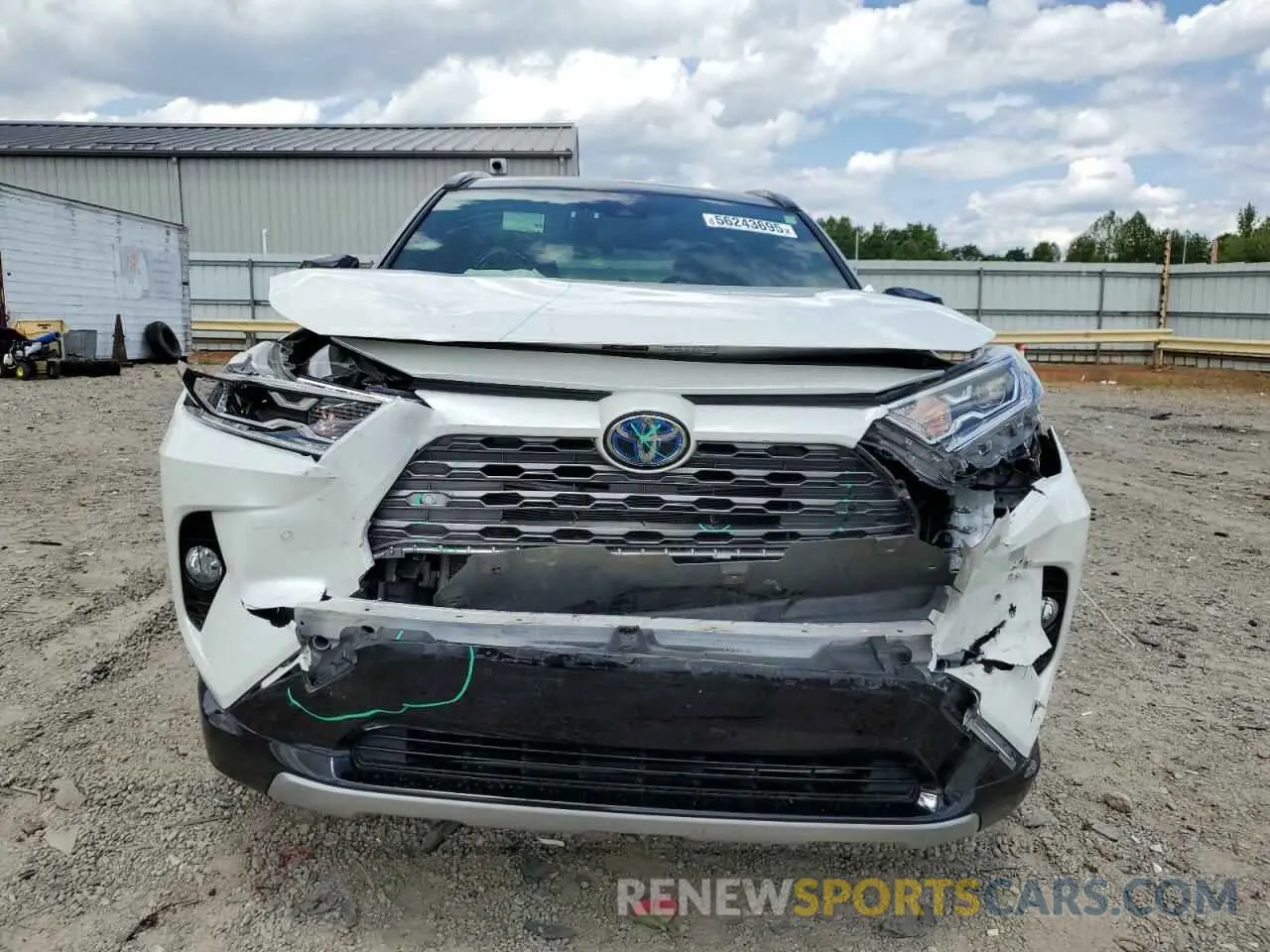 5 Photograph of a damaged car JTMEWRFV9LD539385 TOYOTA RAV4 2020