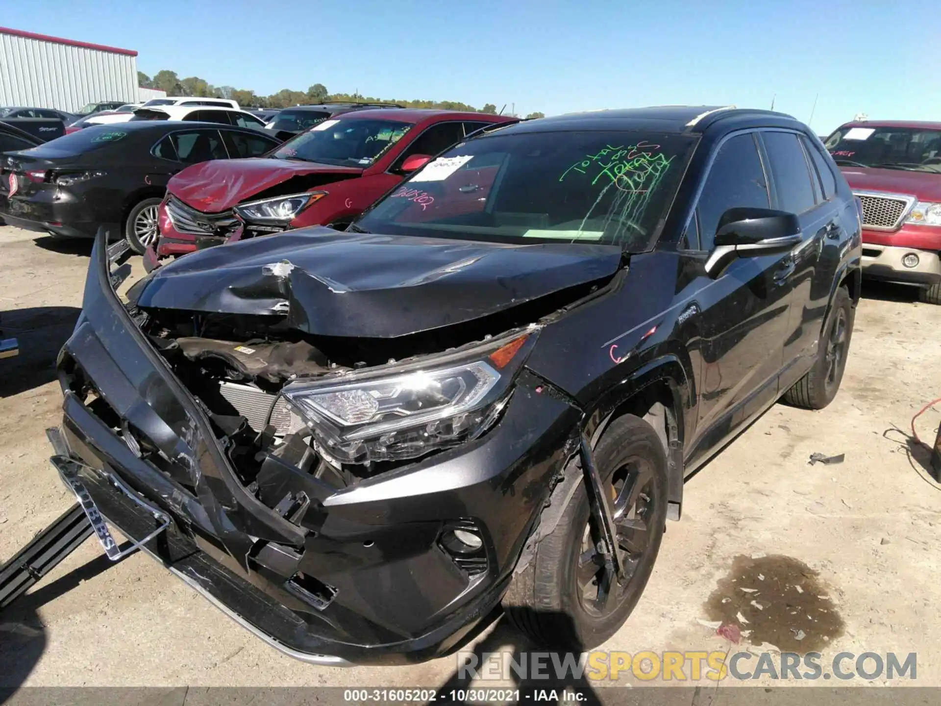 6 Photograph of a damaged car JTMEWRFV9LD547891 TOYOTA RAV4 2020