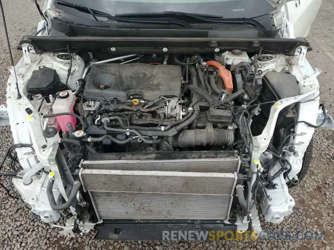 12 Photograph of a damaged car JTMEWRFVXLD537676 TOYOTA RAV4 2020