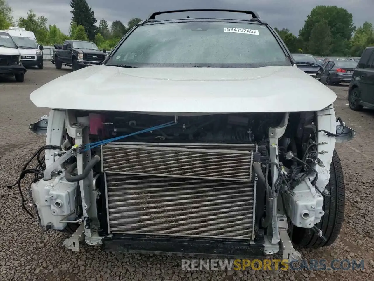 5 Photograph of a damaged car JTMEWRFVXLD537676 TOYOTA RAV4 2020