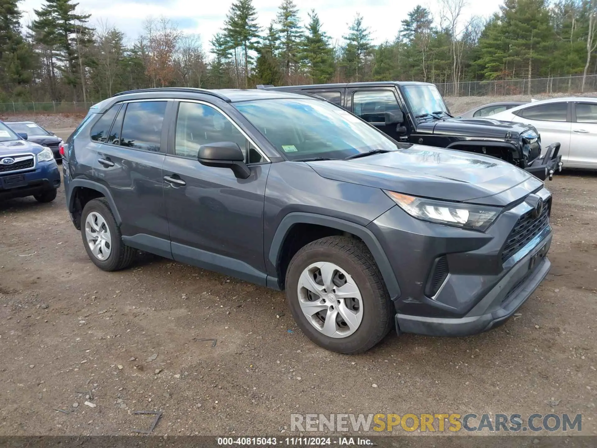 1 Photograph of a damaged car JTMF1RFV0LD052417 TOYOTA RAV4 2020