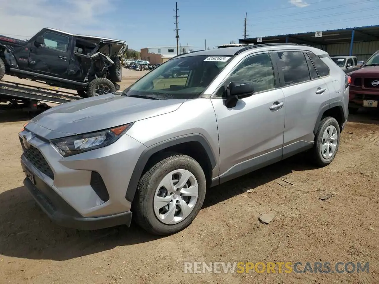 1 Photograph of a damaged car JTMF1RFV0LD065040 TOYOTA RAV4 2020