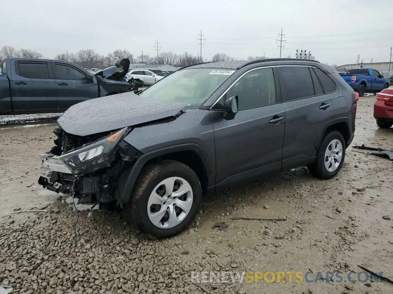 1 Photograph of a damaged car JTMF1RFV1LD050126 TOYOTA RAV4 2020