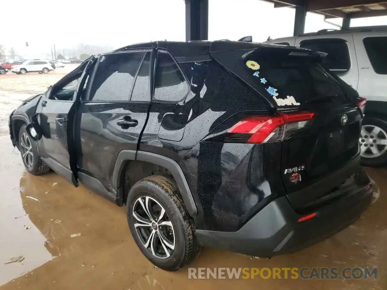 2 Photograph of a damaged car JTMF1RFV1LD052281 TOYOTA RAV4 2020