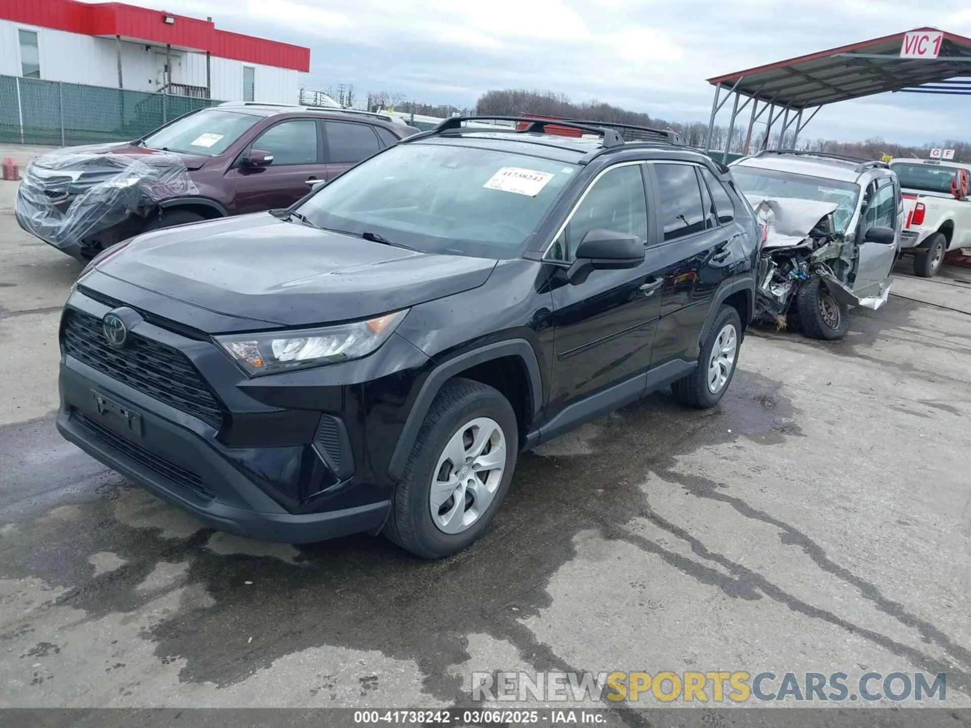 2 Photograph of a damaged car JTMF1RFV1LD064656 TOYOTA RAV4 2020