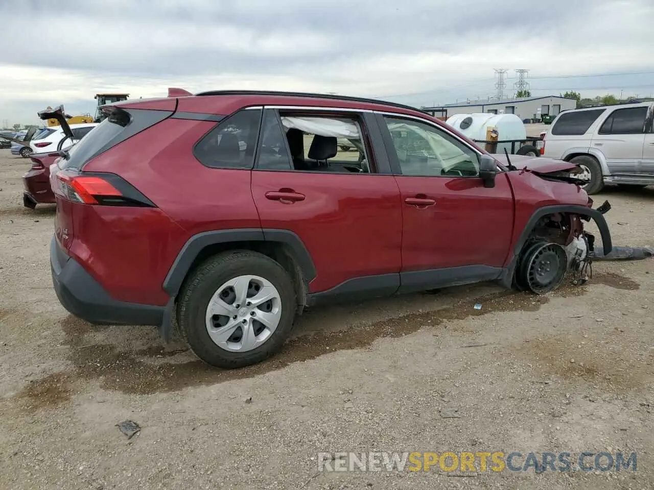 3 Photograph of a damaged car JTMF1RFV1LD064804 TOYOTA RAV4 2020