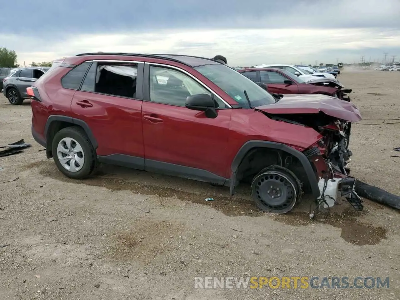 4 Photograph of a damaged car JTMF1RFV1LD064804 TOYOTA RAV4 2020