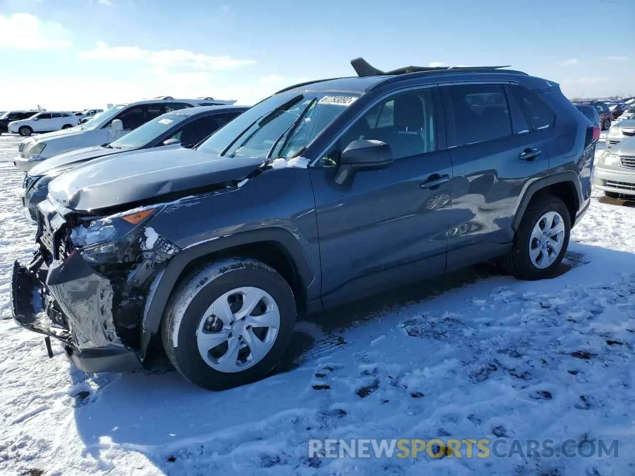 1 Photograph of a damaged car JTMF1RFV2LD050118 TOYOTA RAV4 2020