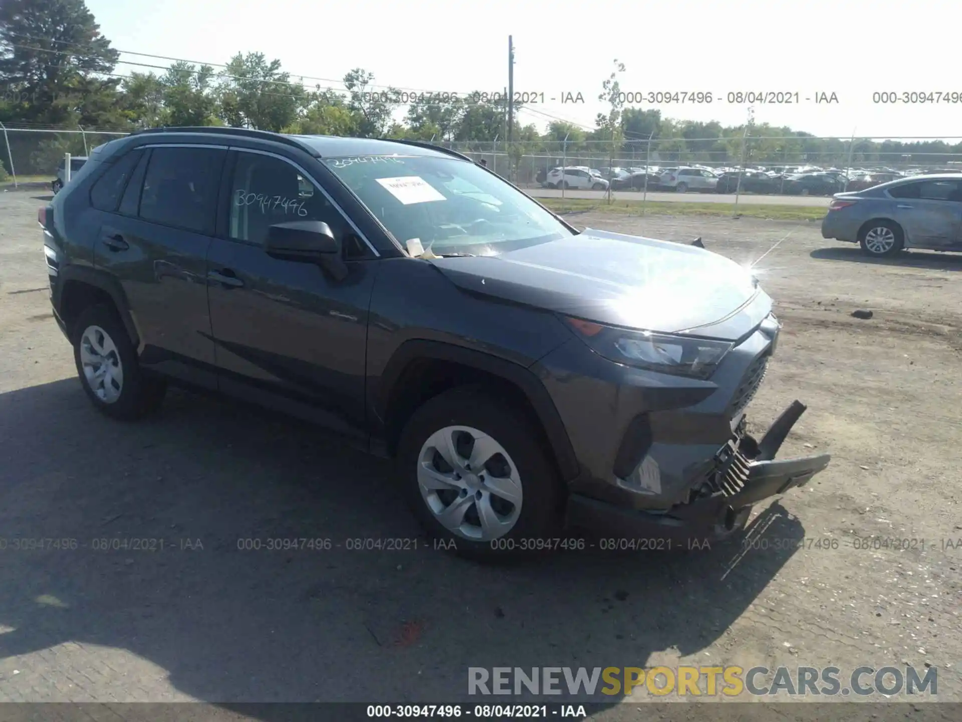 1 Photograph of a damaged car JTMF1RFV2LD051446 TOYOTA RAV4 2020