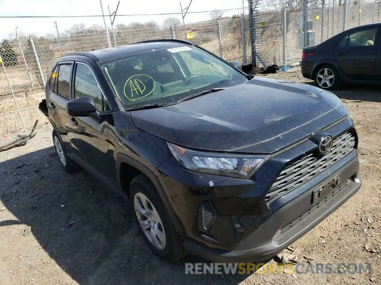 1 Photograph of a damaged car JTMF1RFV2LD056811 TOYOTA RAV4 2020