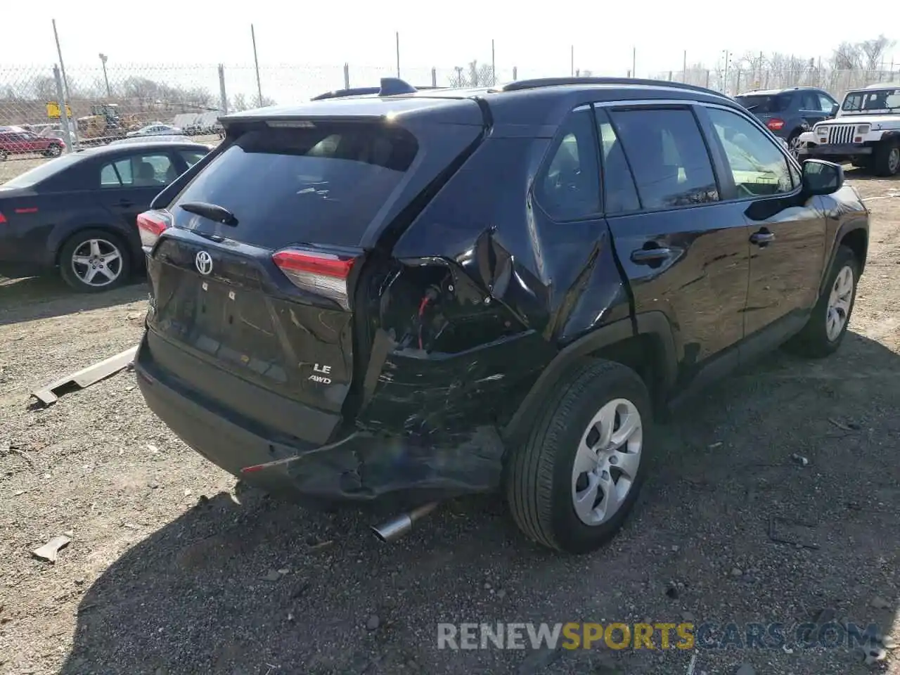 4 Photograph of a damaged car JTMF1RFV2LD056811 TOYOTA RAV4 2020