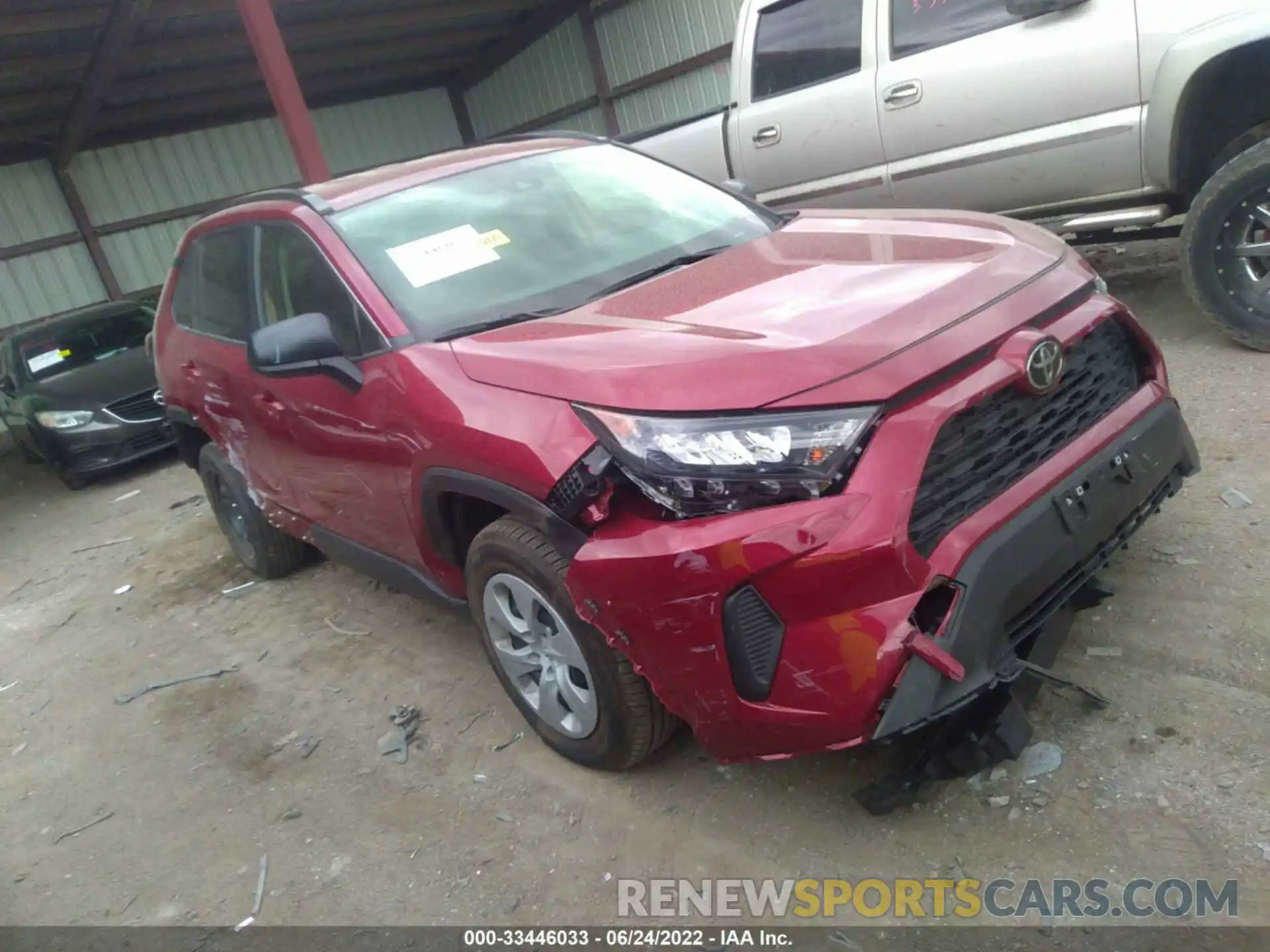 1 Photograph of a damaged car JTMF1RFV2LD066898 TOYOTA RAV4 2020