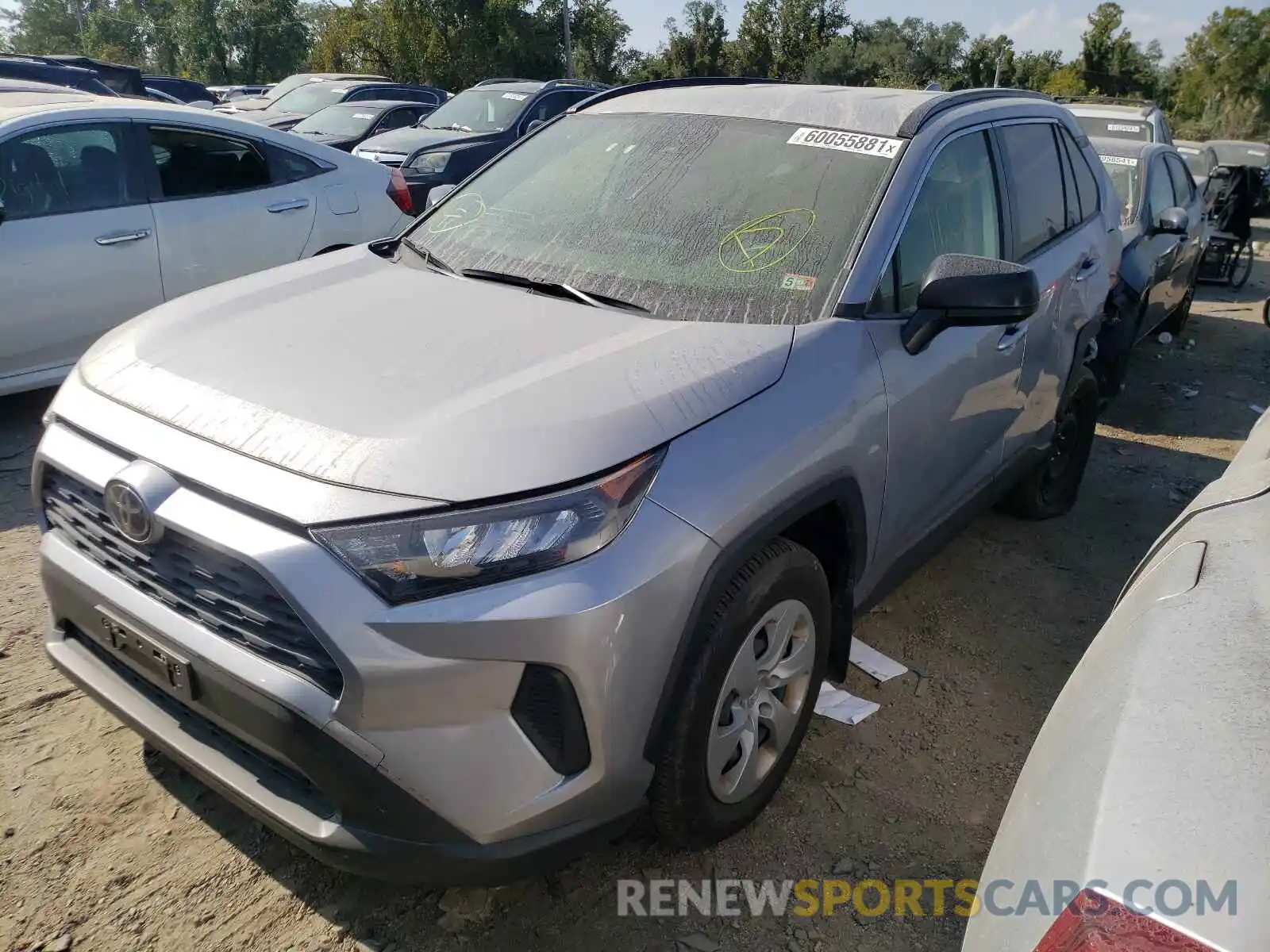 2 Photograph of a damaged car JTMF1RFV2LD529199 TOYOTA RAV4 2020