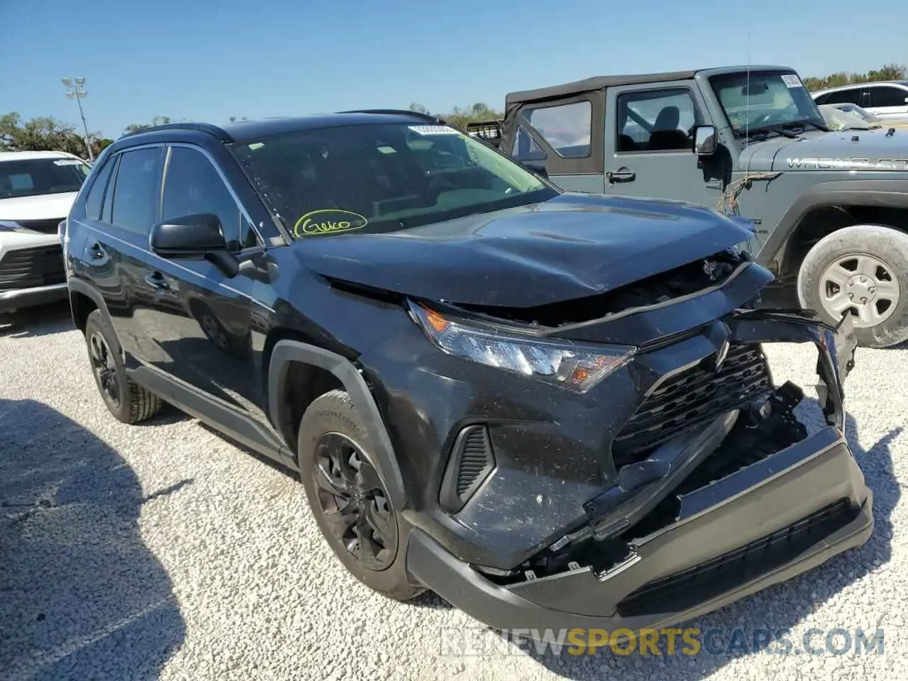 1 Photograph of a damaged car JTMF1RFV3LD053139 TOYOTA RAV4 2020
