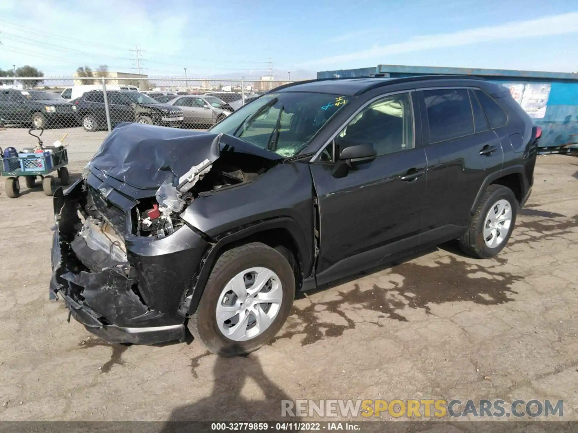 2 Photograph of a damaged car JTMF1RFV4LD053084 TOYOTA RAV4 2020