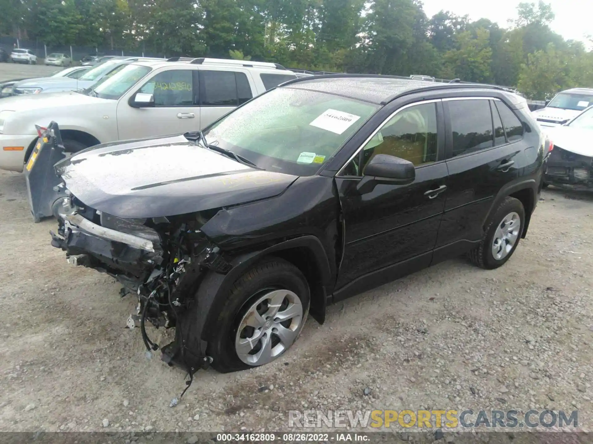 2 Photograph of a damaged car JTMF1RFV7LD055329 TOYOTA RAV4 2020