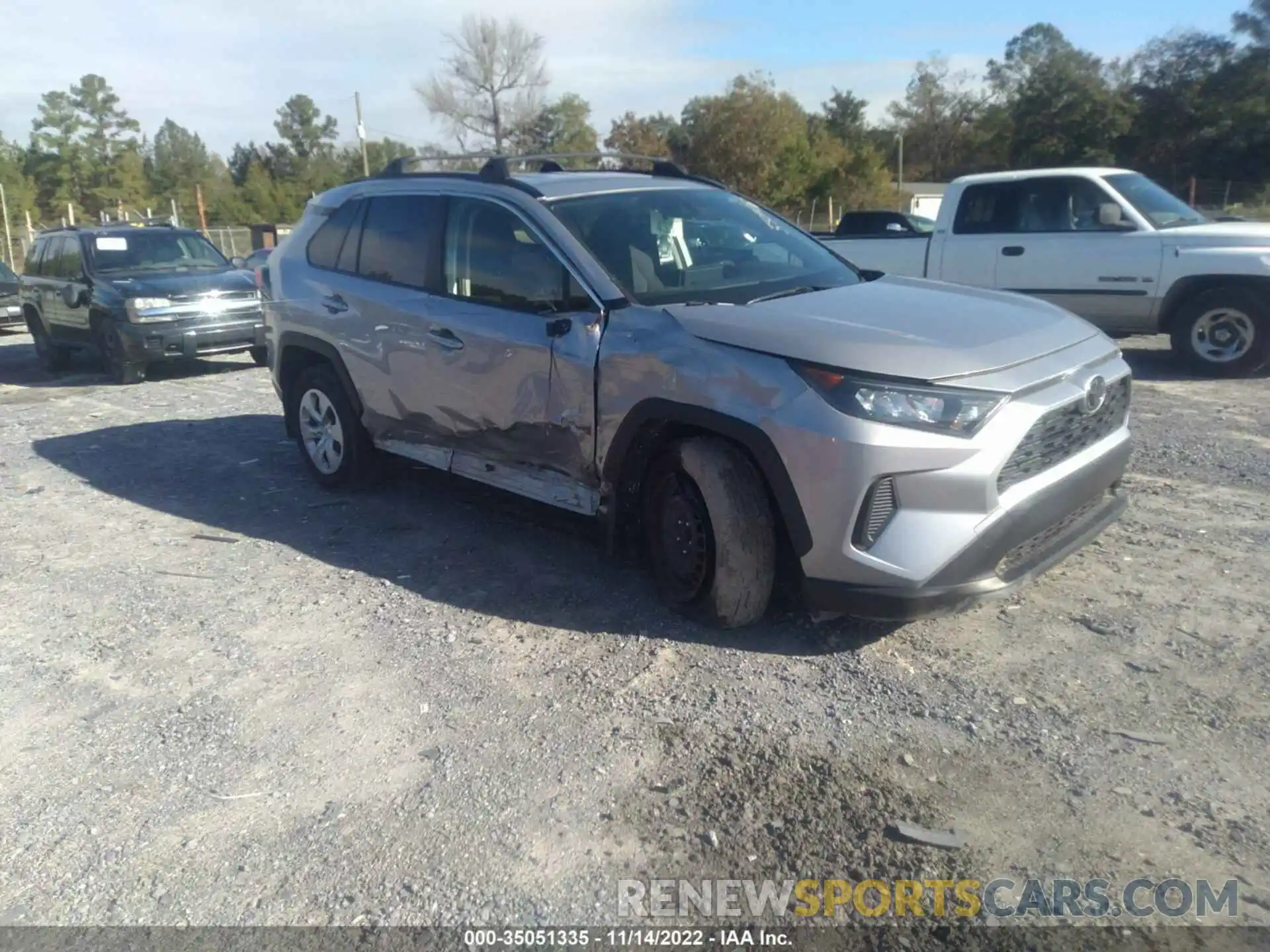 1 Photograph of a damaged car JTMF1RFV7LD059493 TOYOTA RAV4 2020