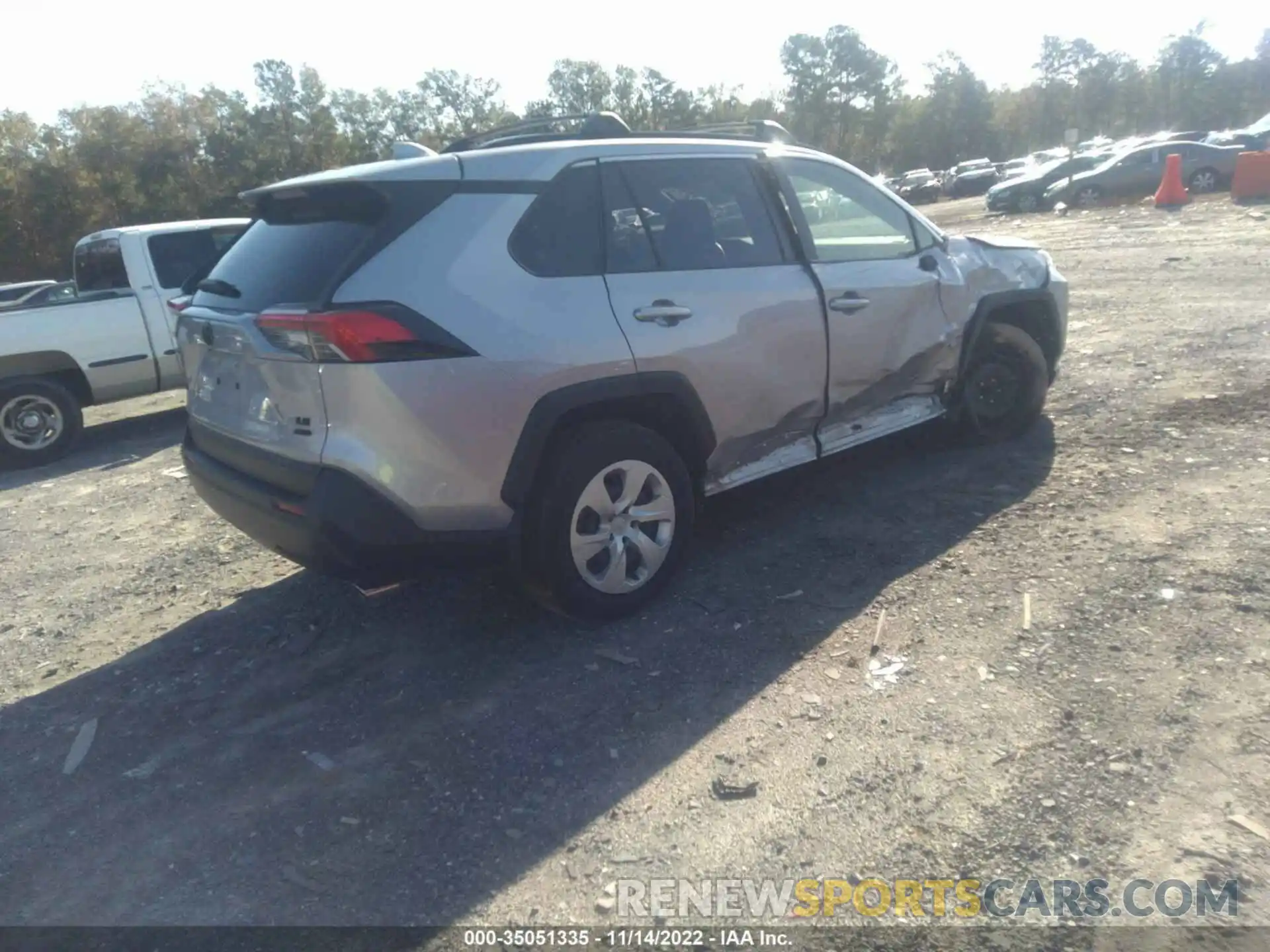 4 Photograph of a damaged car JTMF1RFV7LD059493 TOYOTA RAV4 2020