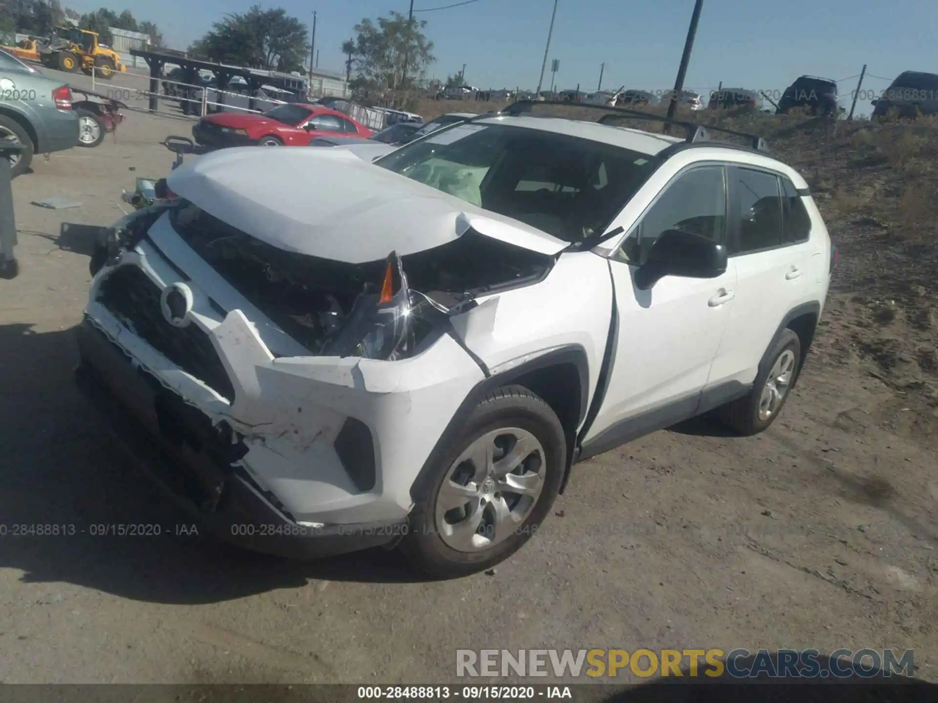 2 Photograph of a damaged car JTMF1RFV7LD062801 TOYOTA RAV4 2020