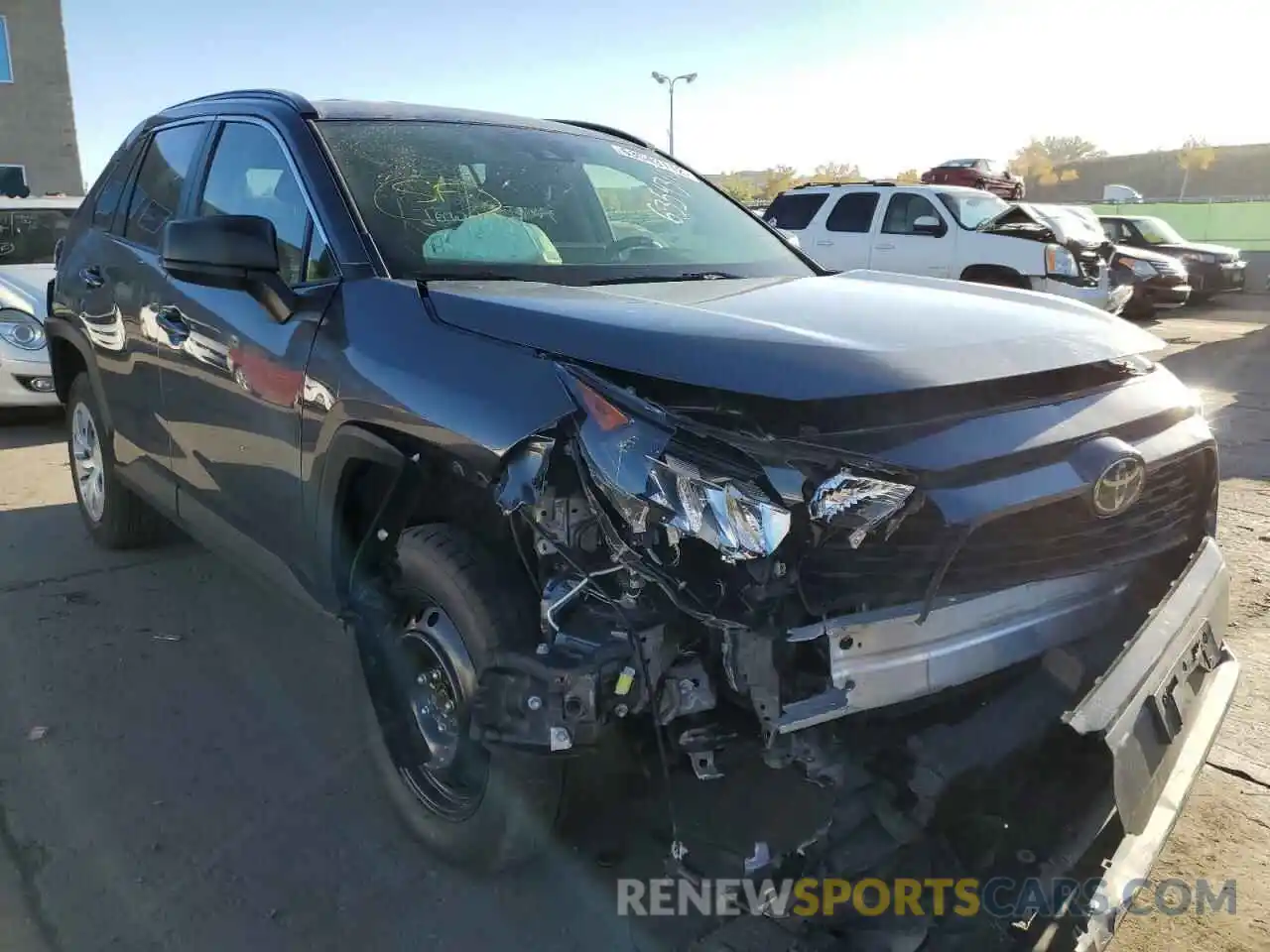 1 Photograph of a damaged car JTMF1RFV7LD064001 TOYOTA RAV4 2020