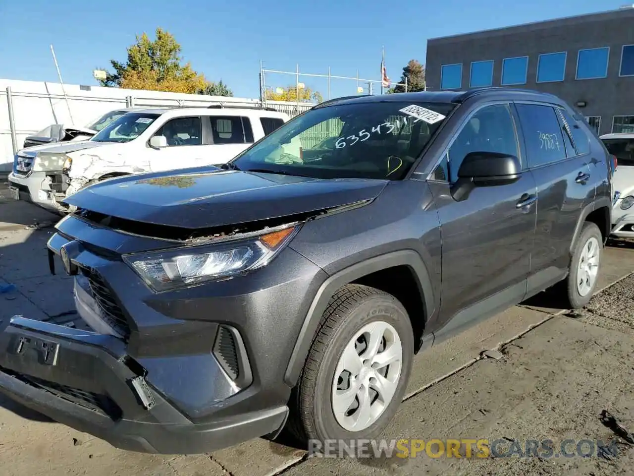 2 Photograph of a damaged car JTMF1RFV7LD064001 TOYOTA RAV4 2020