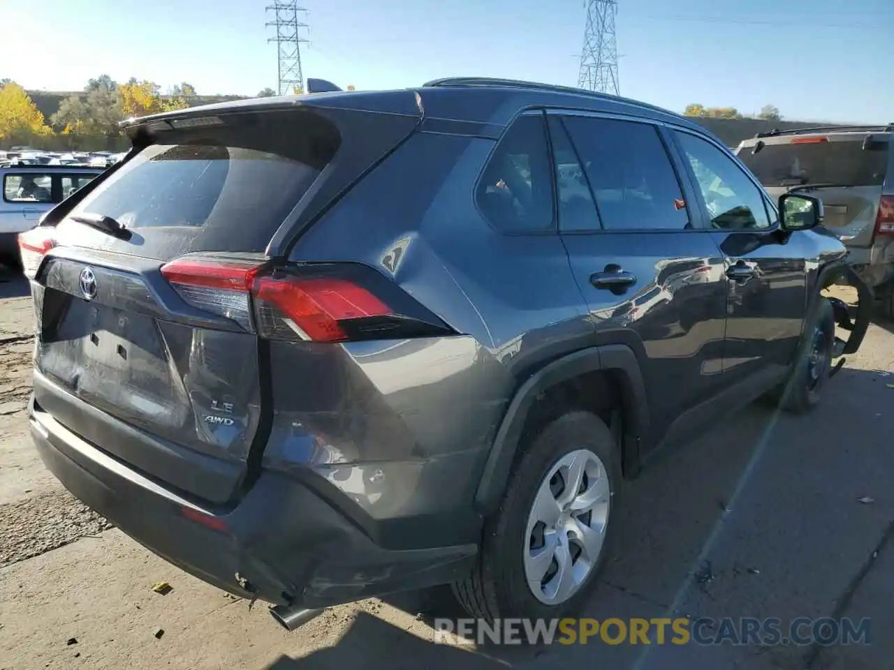 4 Photograph of a damaged car JTMF1RFV7LD064001 TOYOTA RAV4 2020