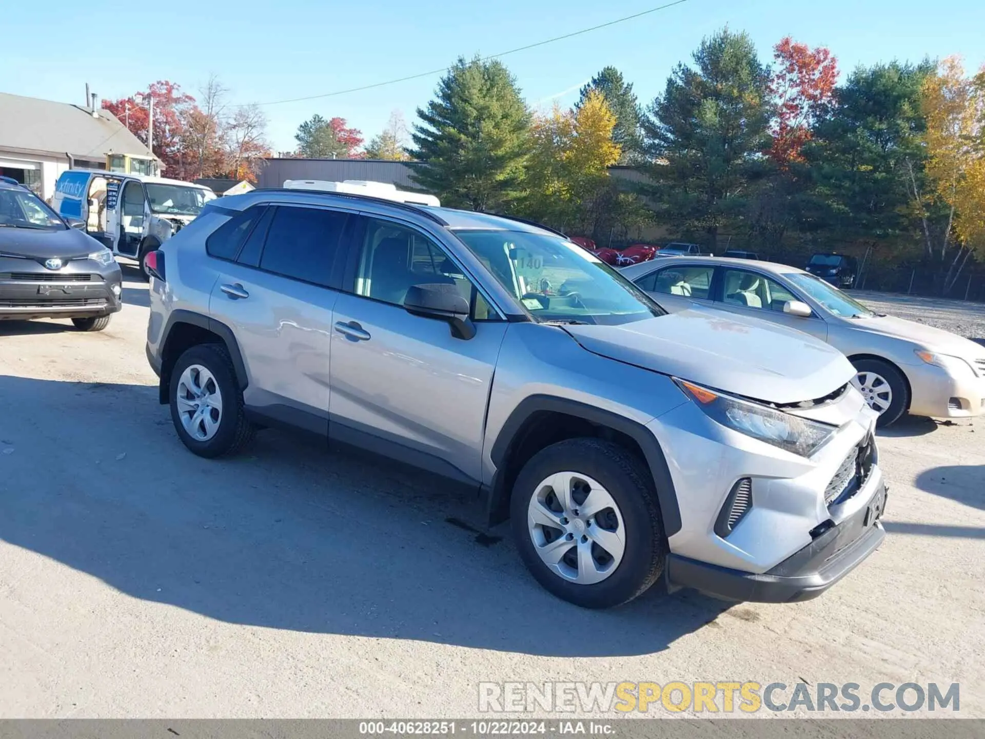 1 Photograph of a damaged car JTMF1RFV7LD526797 TOYOTA RAV4 2020