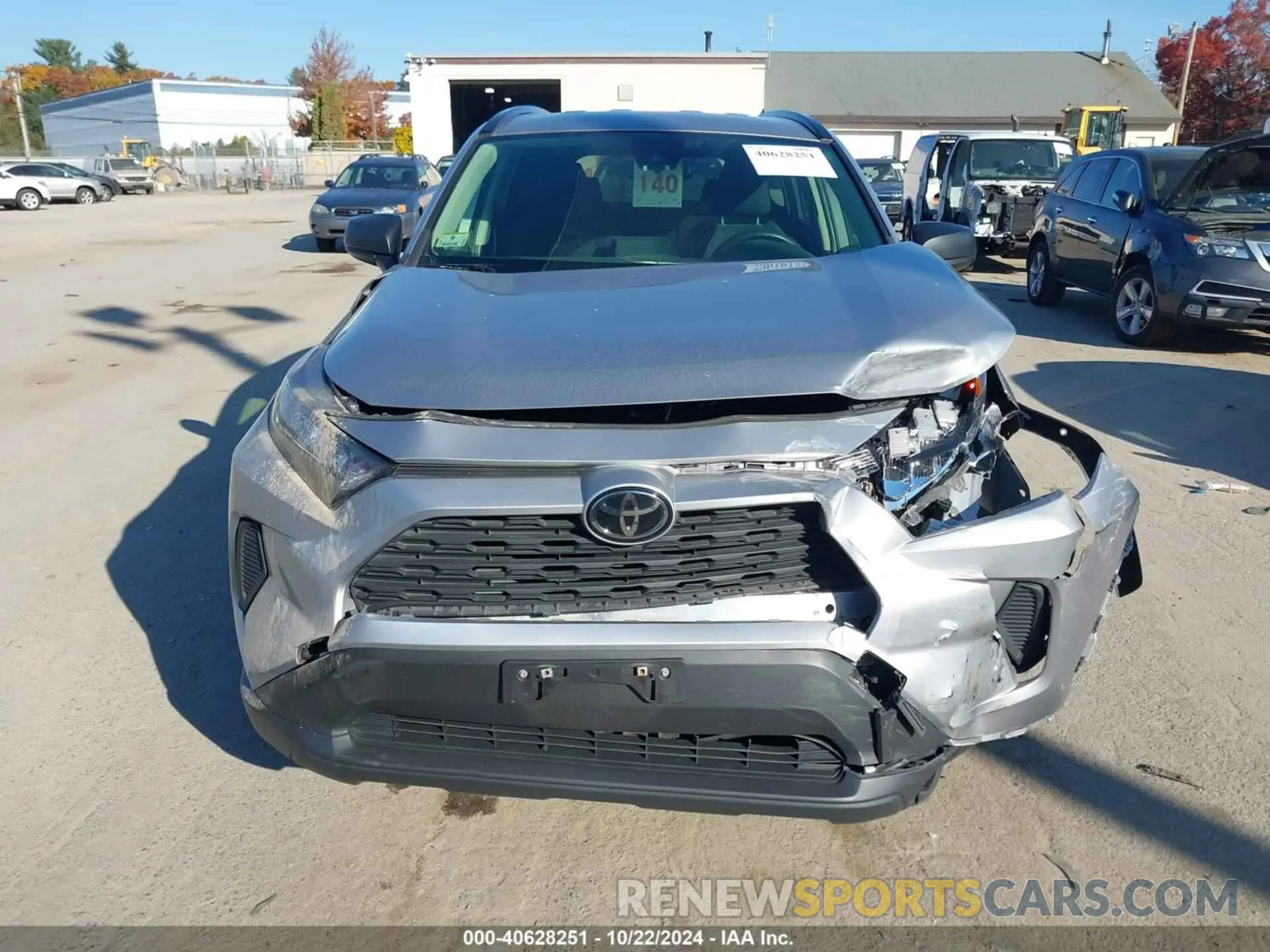 12 Photograph of a damaged car JTMF1RFV7LD526797 TOYOTA RAV4 2020