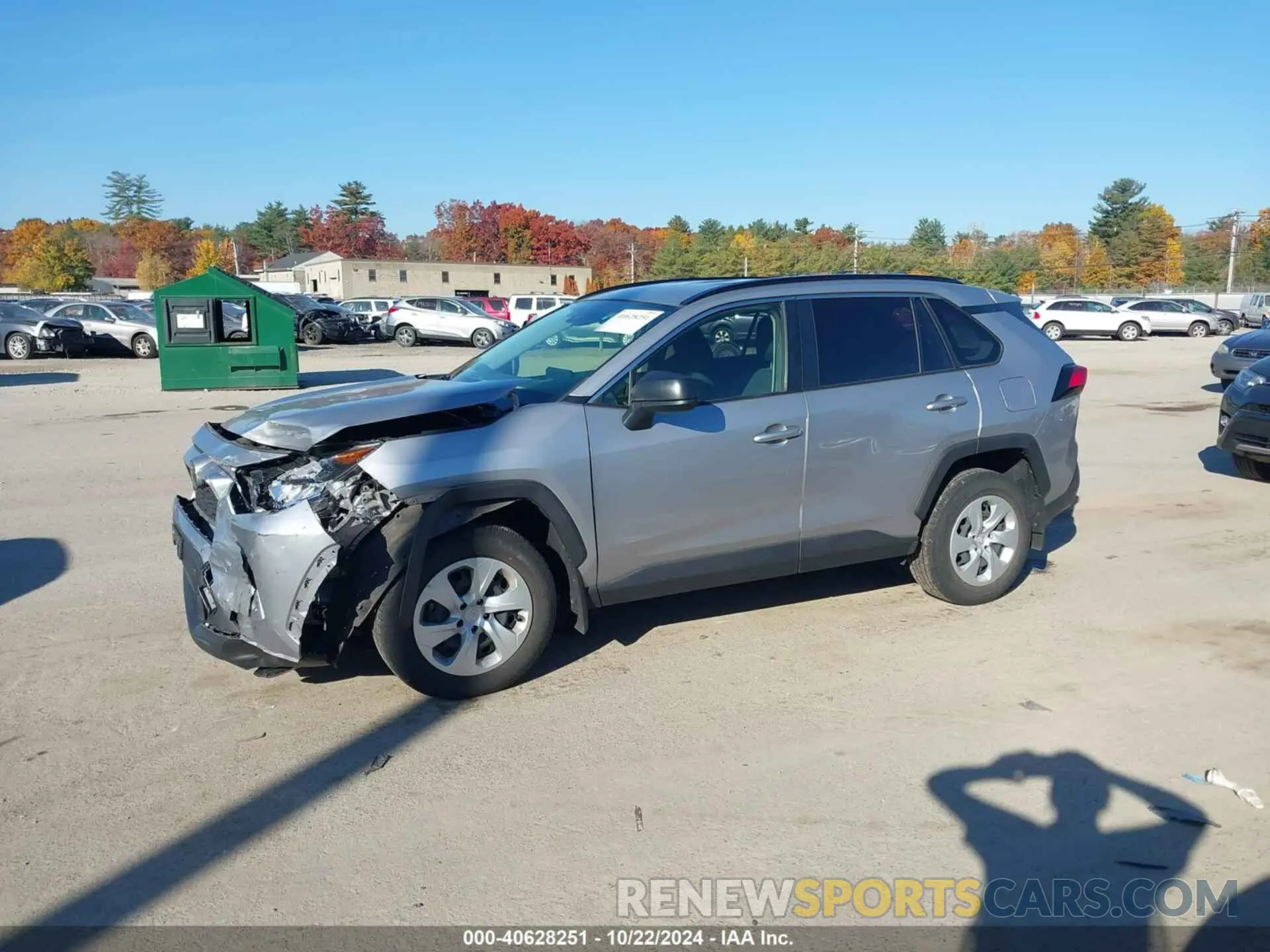 14 Photograph of a damaged car JTMF1RFV7LD526797 TOYOTA RAV4 2020