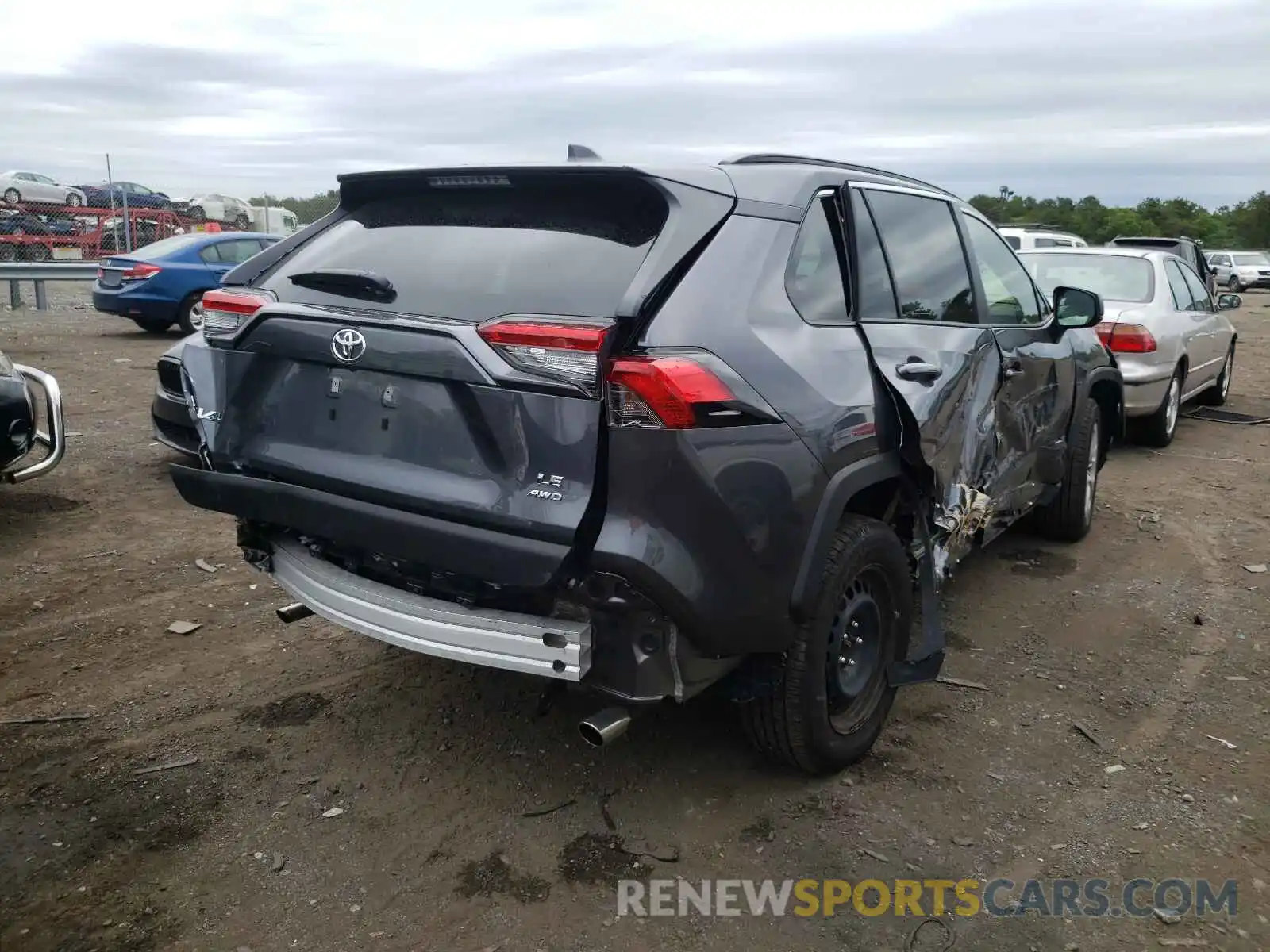 4 Photograph of a damaged car JTMF1RFV8LD531104 TOYOTA RAV4 2020