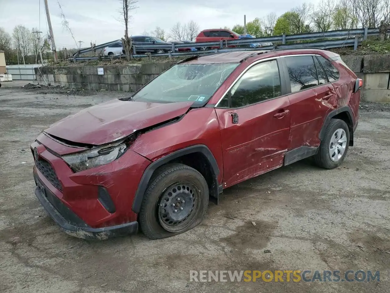 1 Photograph of a damaged car JTMF1RFV9LD056062 TOYOTA RAV4 2020