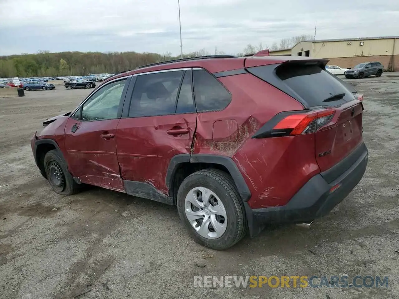 2 Photograph of a damaged car JTMF1RFV9LD056062 TOYOTA RAV4 2020