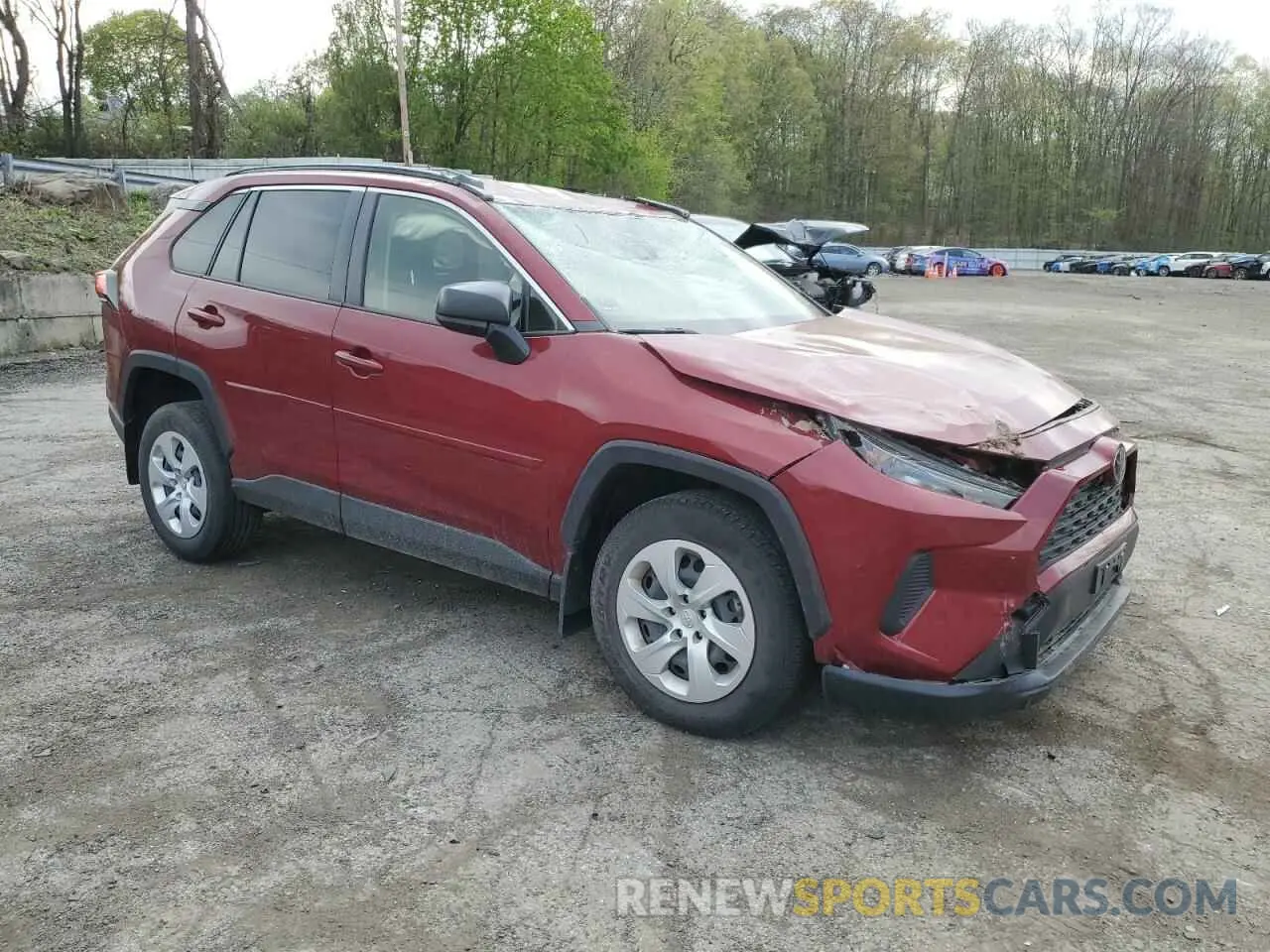 4 Photograph of a damaged car JTMF1RFV9LD056062 TOYOTA RAV4 2020