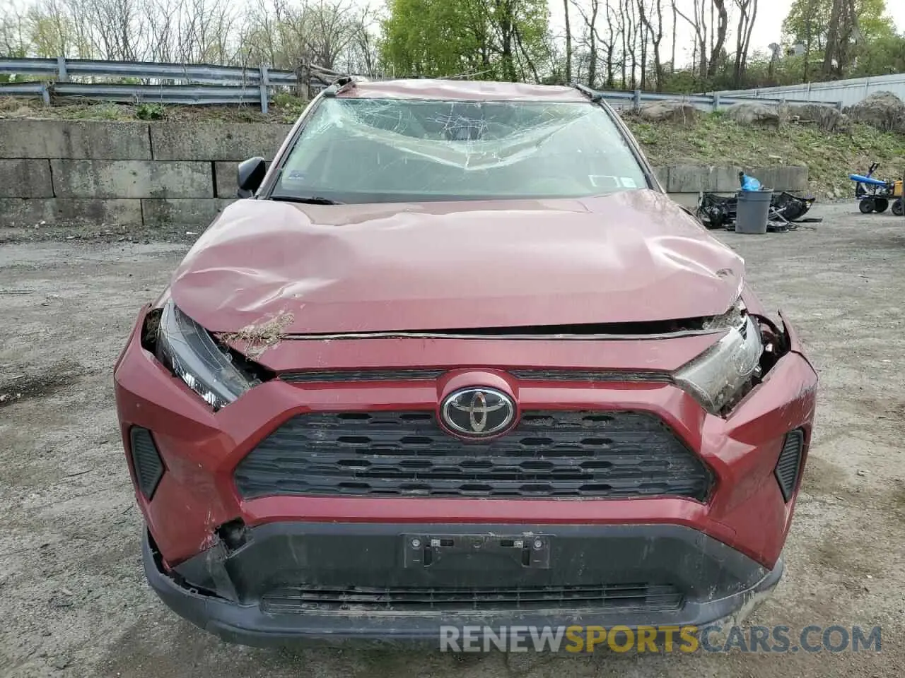 5 Photograph of a damaged car JTMF1RFV9LD056062 TOYOTA RAV4 2020