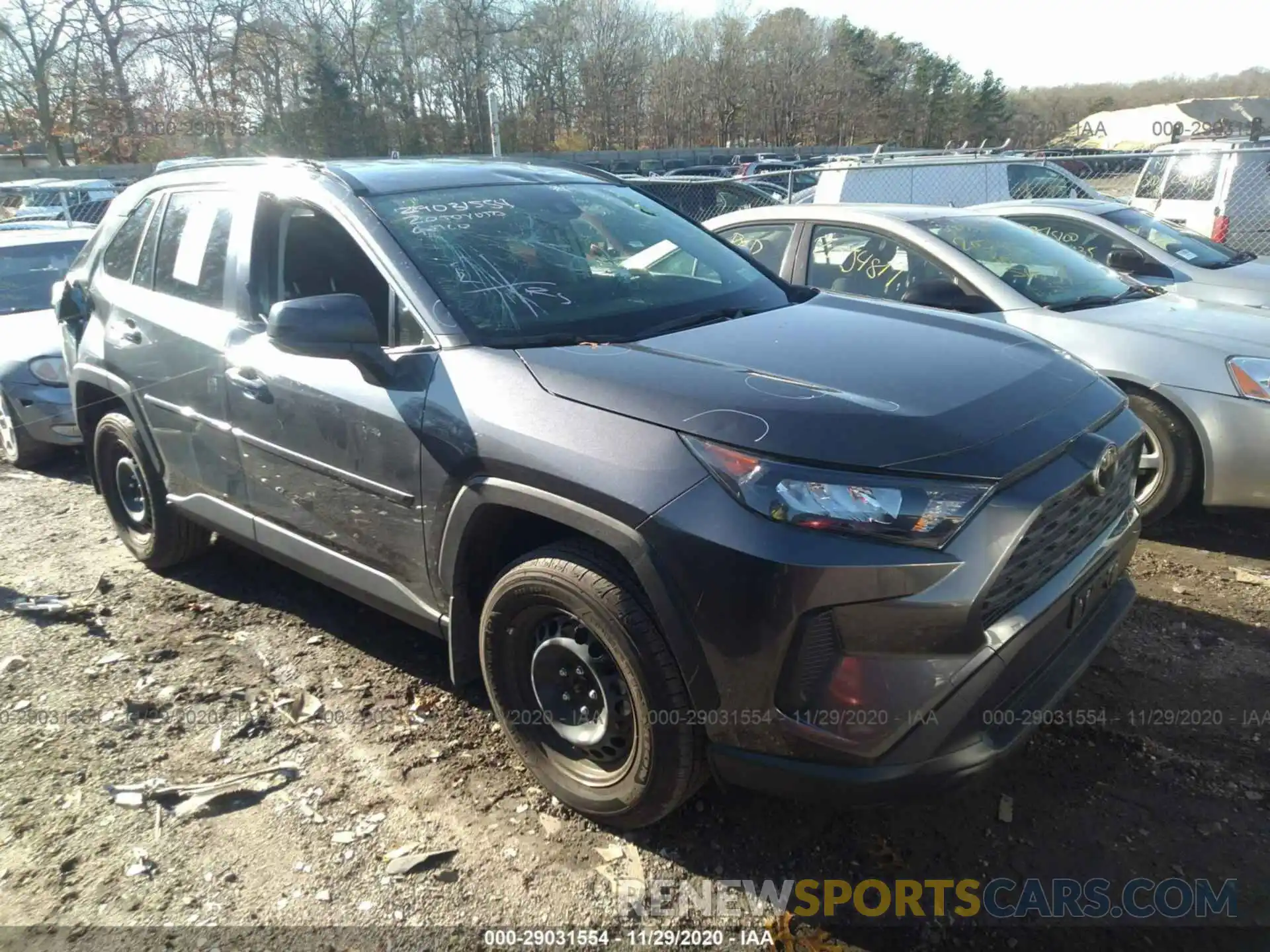 1 Photograph of a damaged car JTMF1RFV9LD056854 TOYOTA RAV4 2020