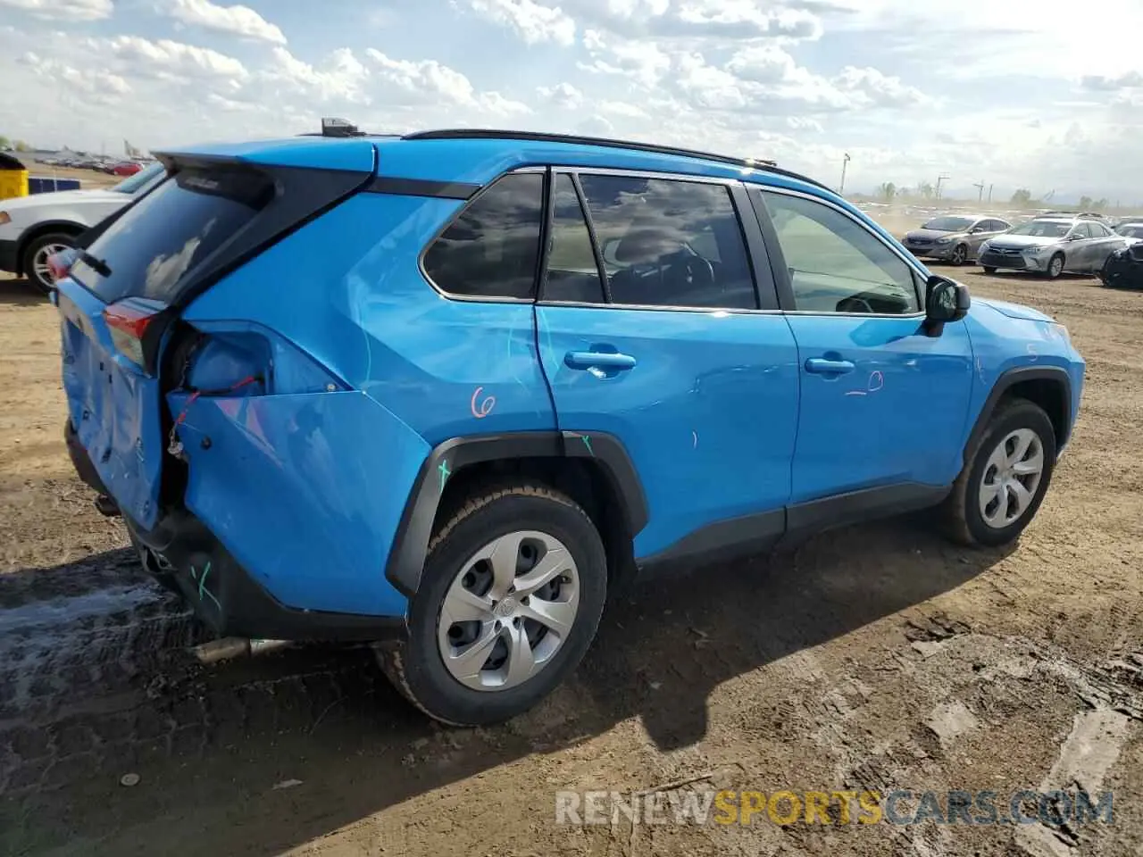 3 Photograph of a damaged car JTMF1RFV9LD063920 TOYOTA RAV4 2020