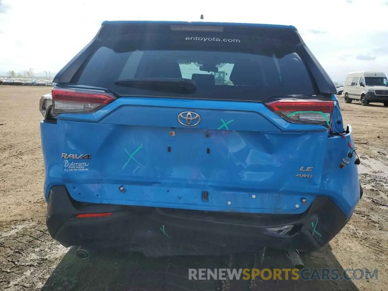 6 Photograph of a damaged car JTMF1RFV9LD063920 TOYOTA RAV4 2020