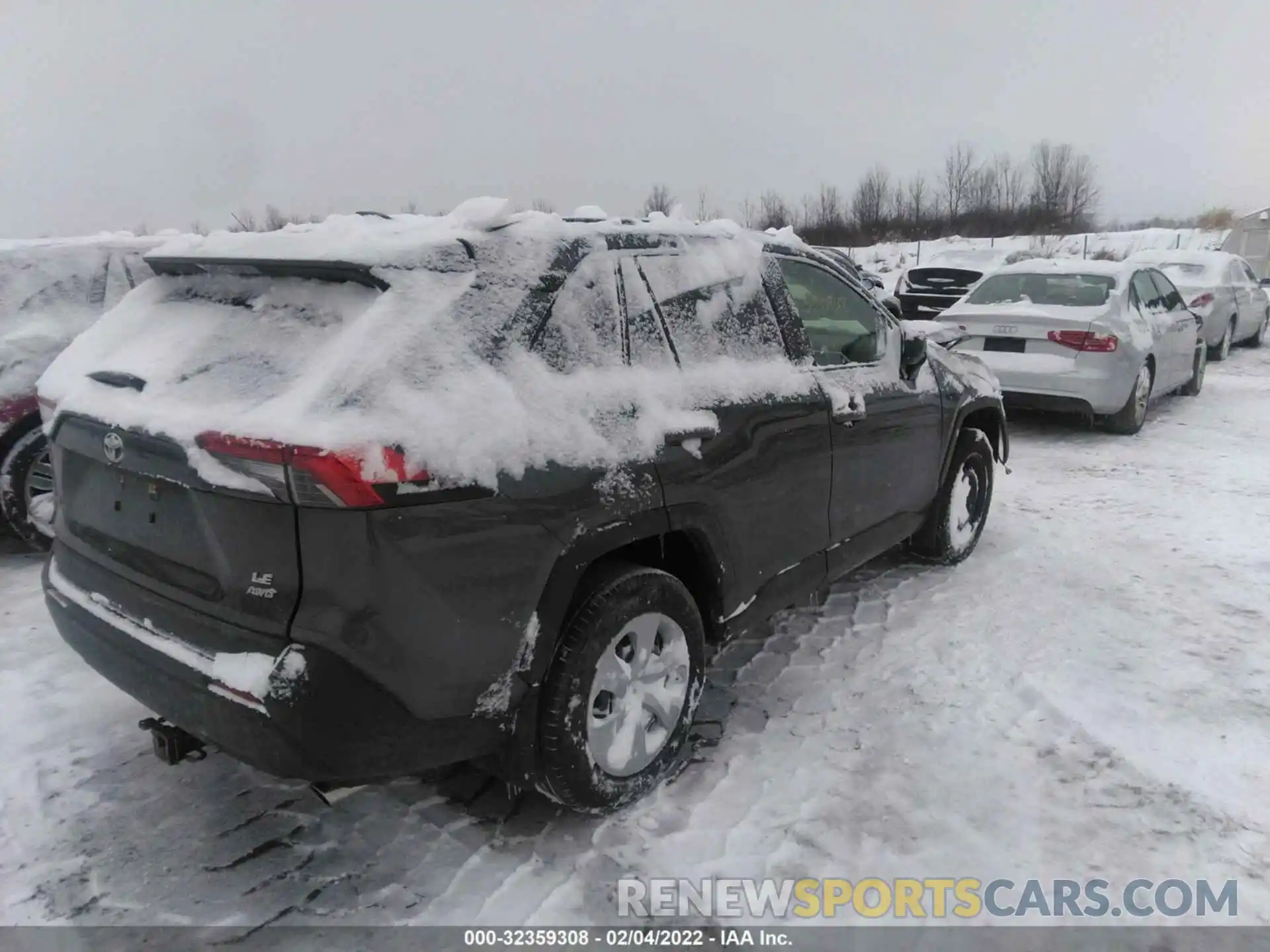 4 Photograph of a damaged car JTMF1RFVXLD051128 TOYOTA RAV4 2020