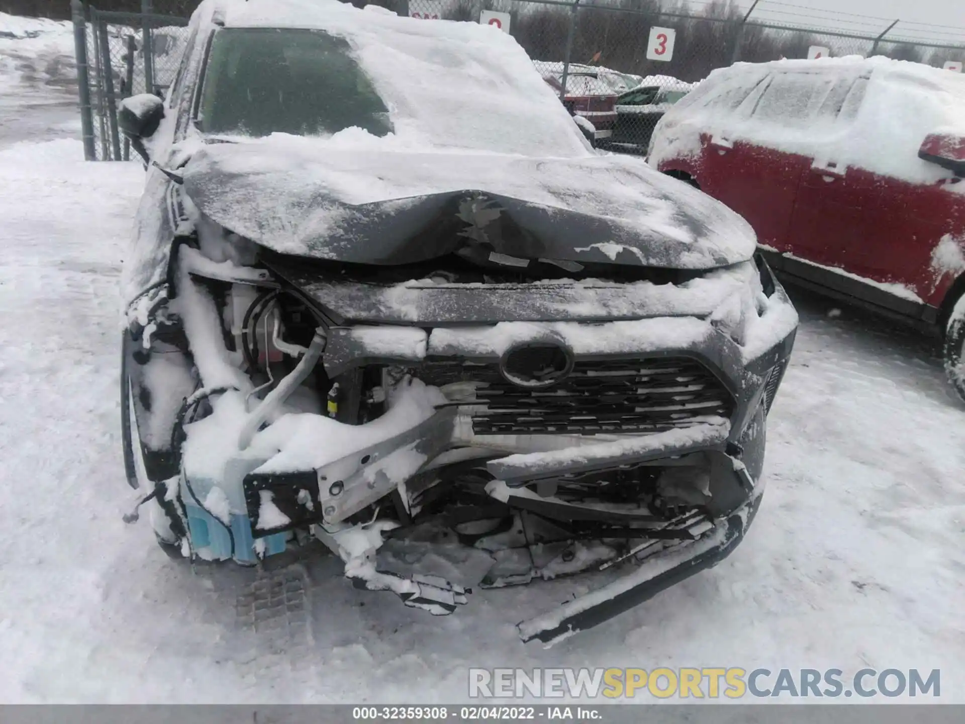 6 Photograph of a damaged car JTMF1RFVXLD051128 TOYOTA RAV4 2020