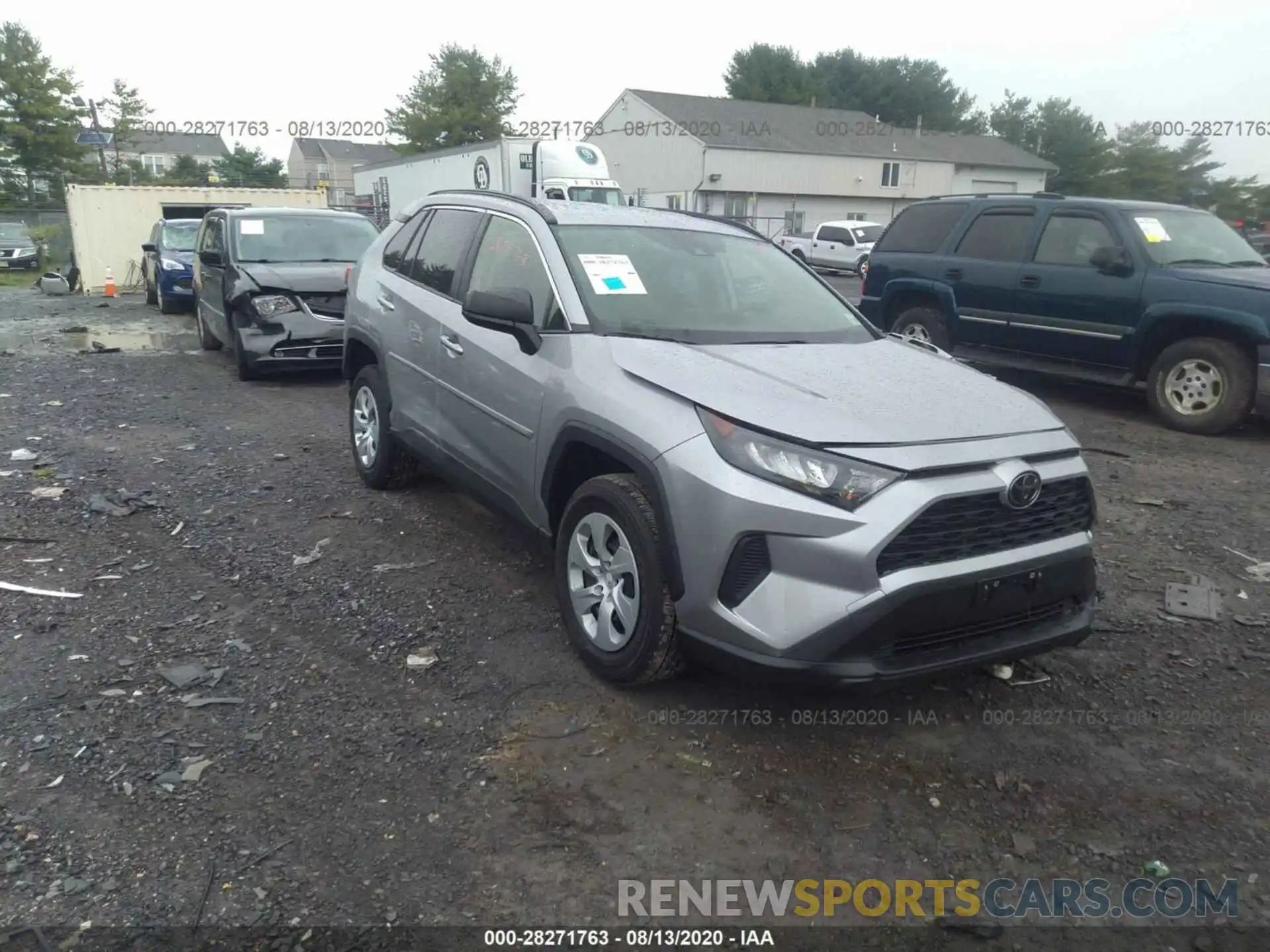 1 Photograph of a damaged car JTMF1RFVXLD061495 TOYOTA RAV4 2020