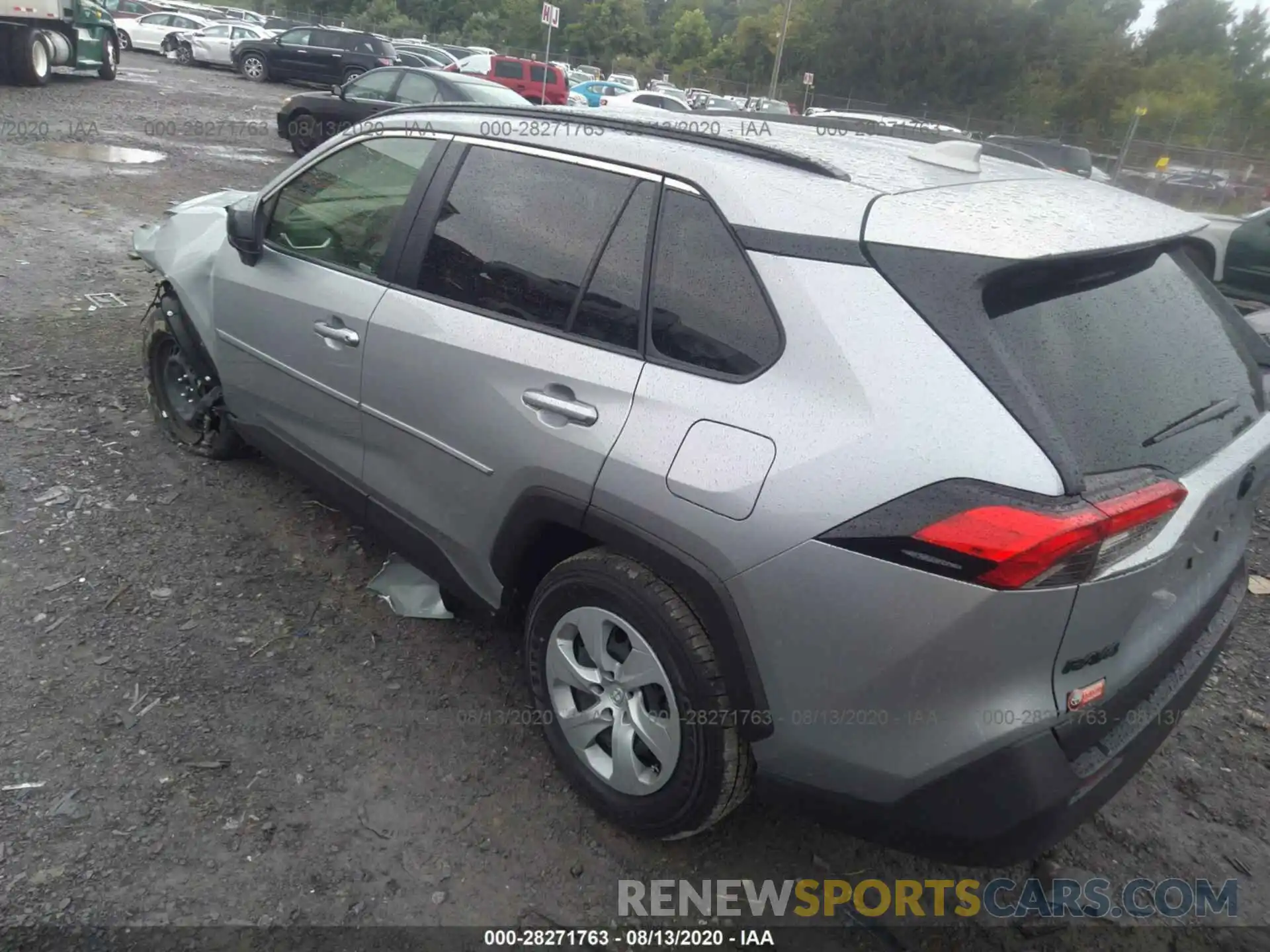 3 Photograph of a damaged car JTMF1RFVXLD061495 TOYOTA RAV4 2020