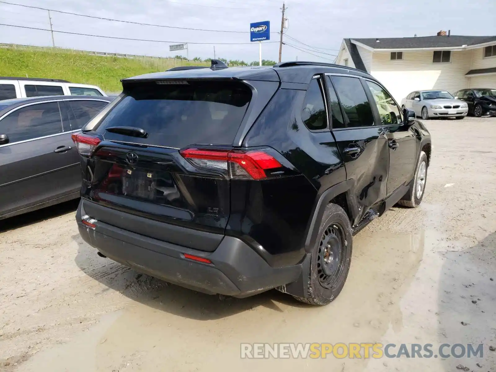 4 Photograph of a damaged car JTMG1RFV0LD047710 TOYOTA RAV4 2020