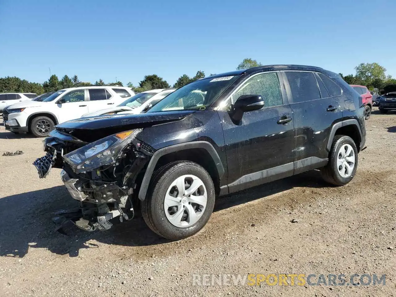 1 Photograph of a damaged car JTMG1RFV0LD062689 TOYOTA RAV4 2020