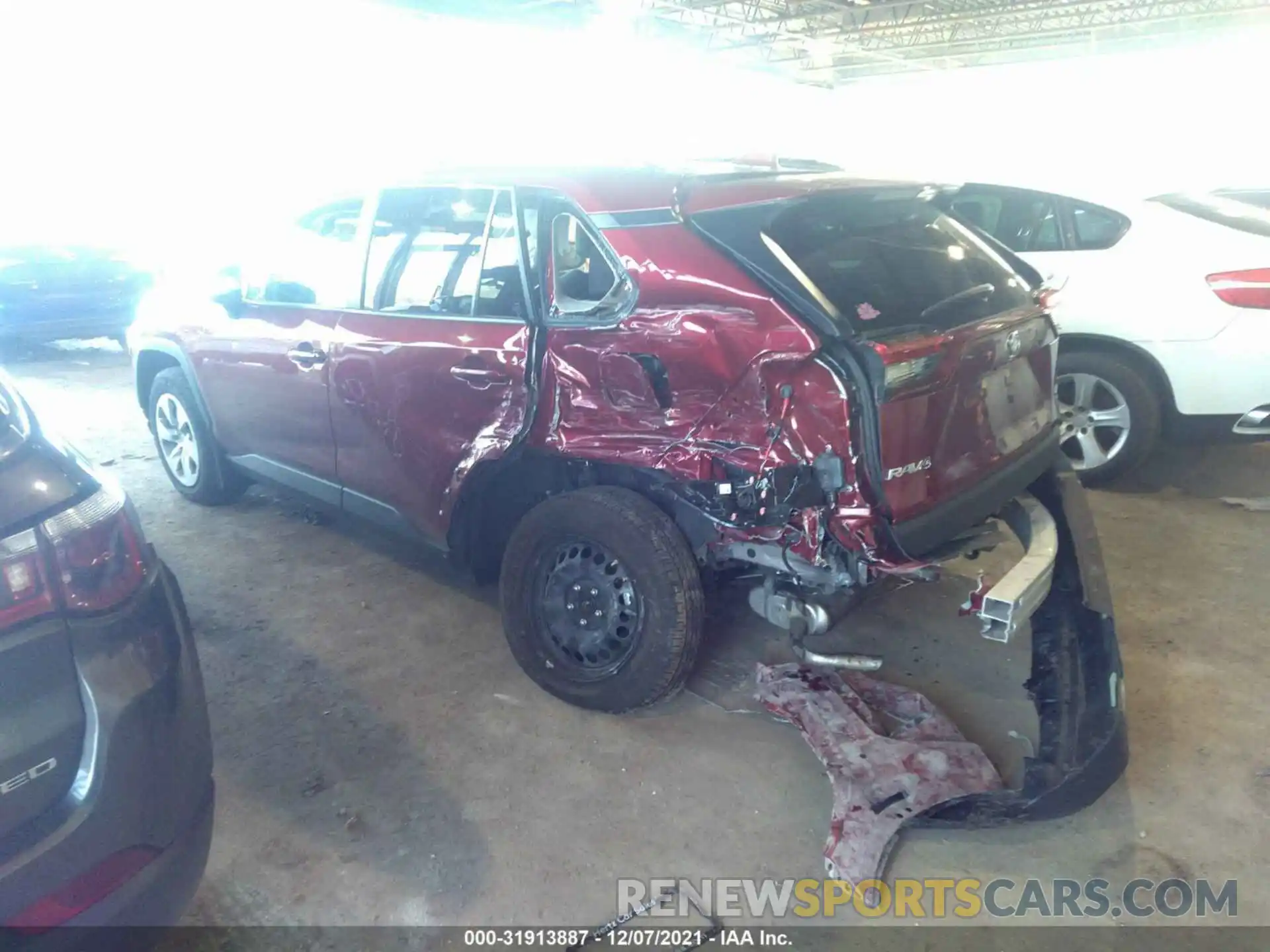 3 Photograph of a damaged car JTMG1RFV1LD064676 TOYOTA RAV4 2020