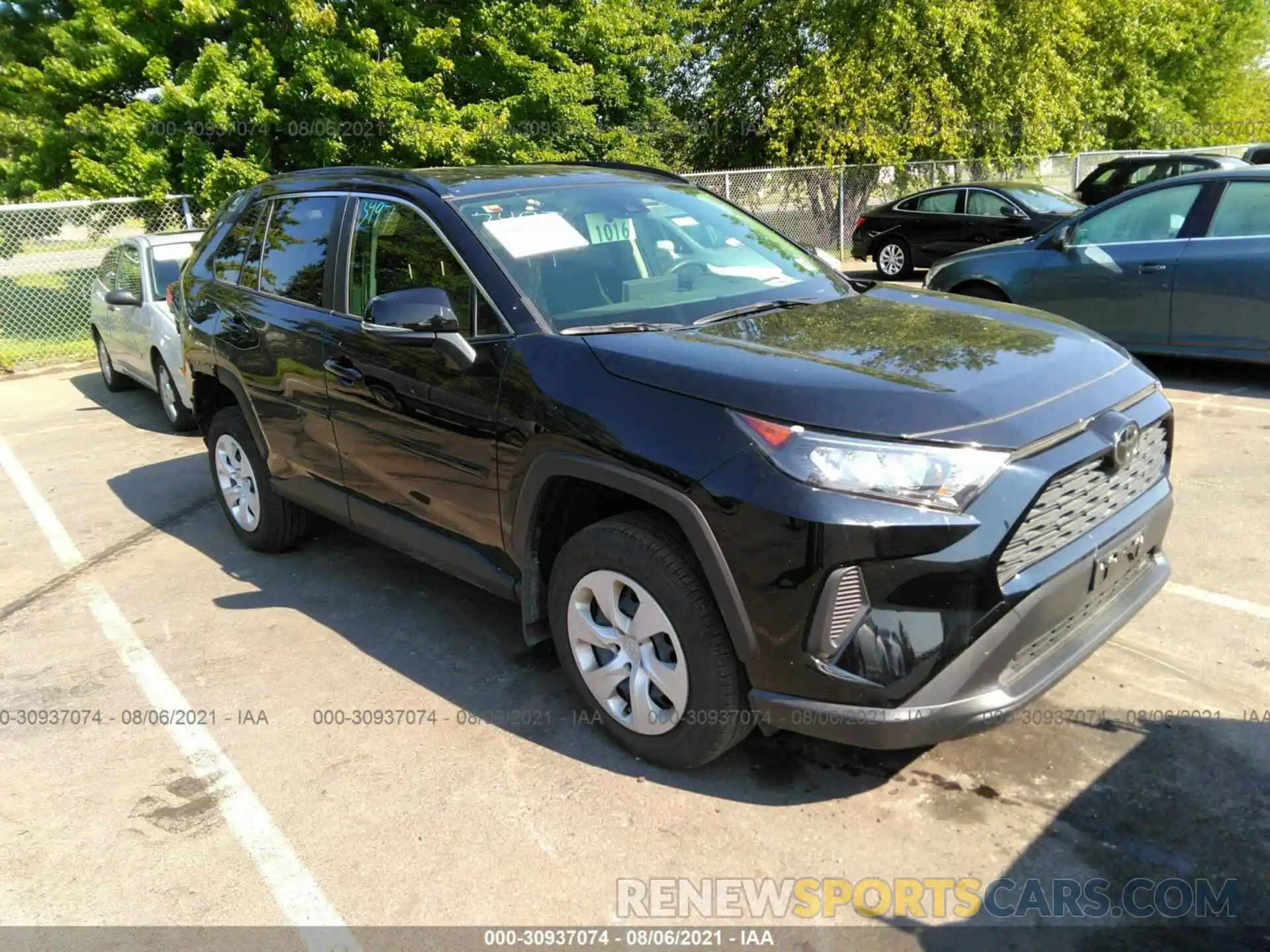 1 Photograph of a damaged car JTMG1RFV3LD049516 TOYOTA RAV4 2020