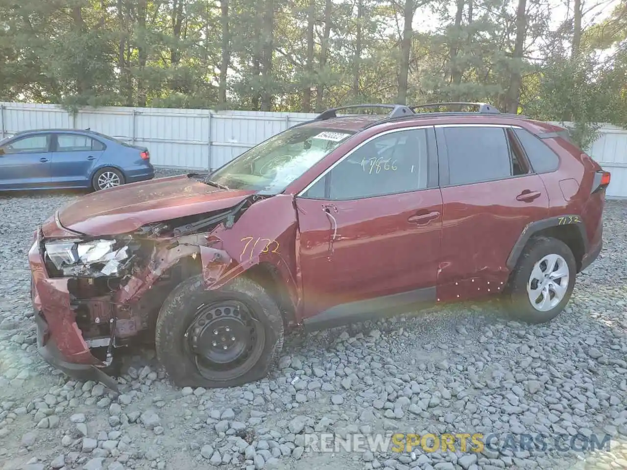 9 Photograph of a damaged car JTMG1RFV3LD050472 TOYOTA RAV4 2020